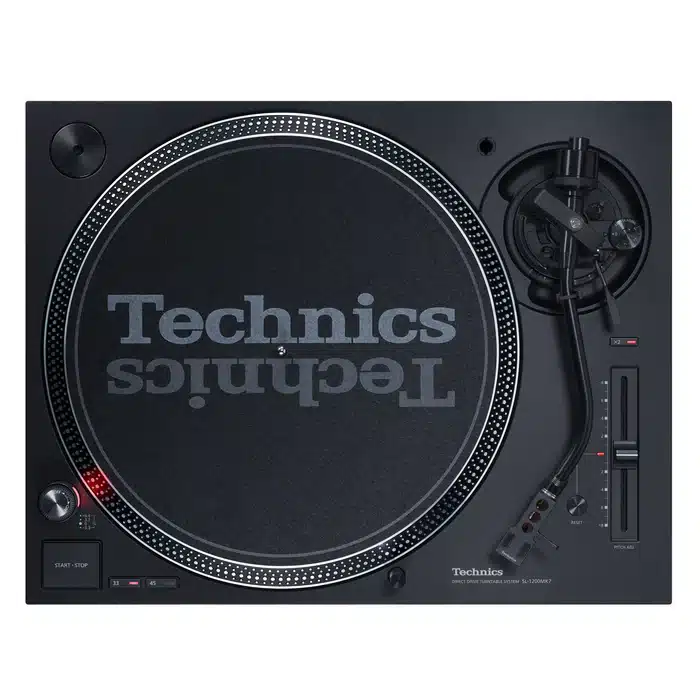 Technics SL-1200MK7 Système de Platine Vinyle à Entraînement Direct Couleur Noire