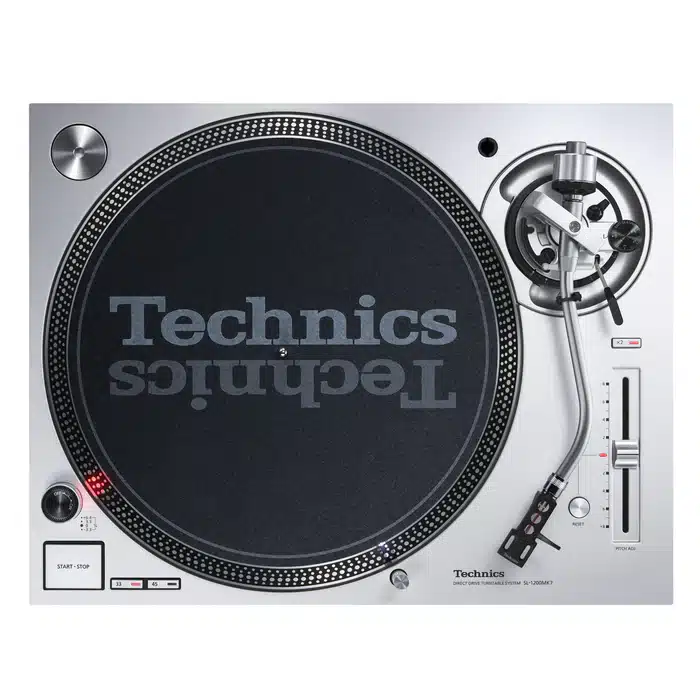 Technics SL-1200MK7 Système de Platine Vinyle à Entraînement Direct Argent