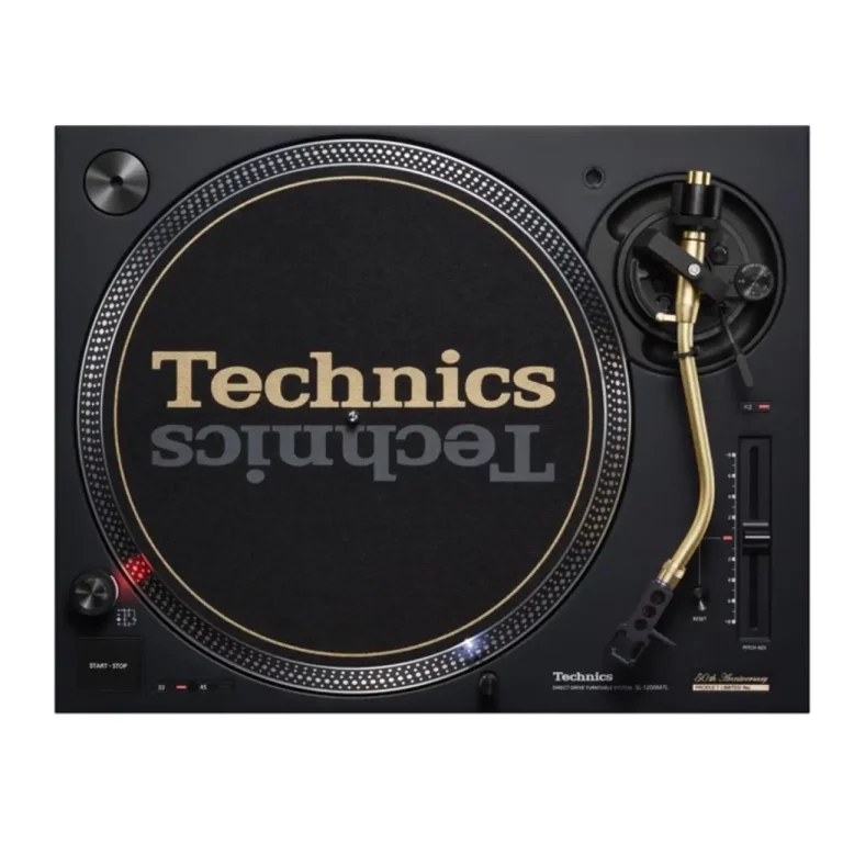 Technics SL-1200M7 Édition 50e anniversaire Système de Platine Vinyle à Entraînement Direct Couleur Noire