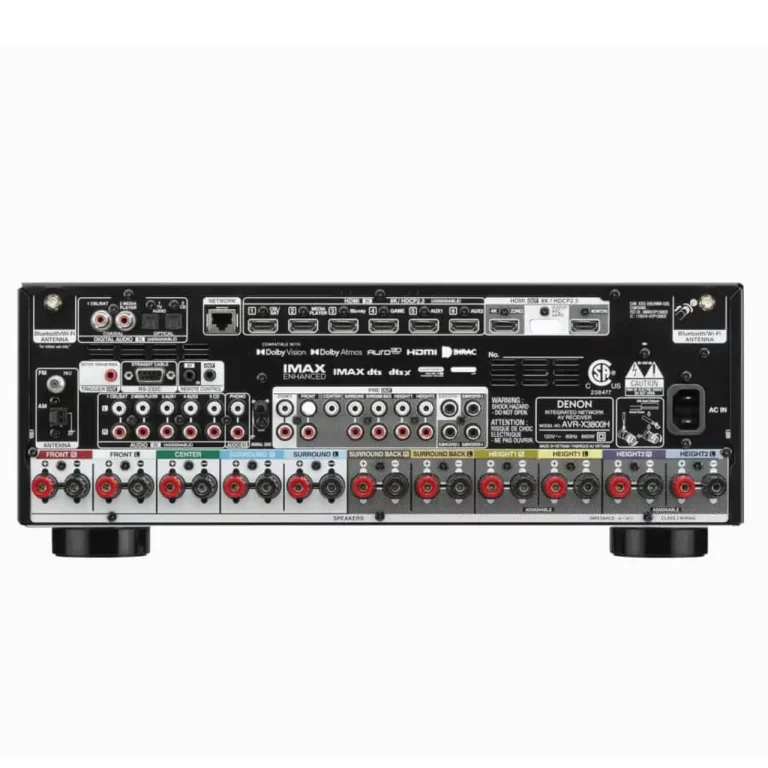 Denon 9.4 Channel 8K AV Receiver (AVR-X3800H)