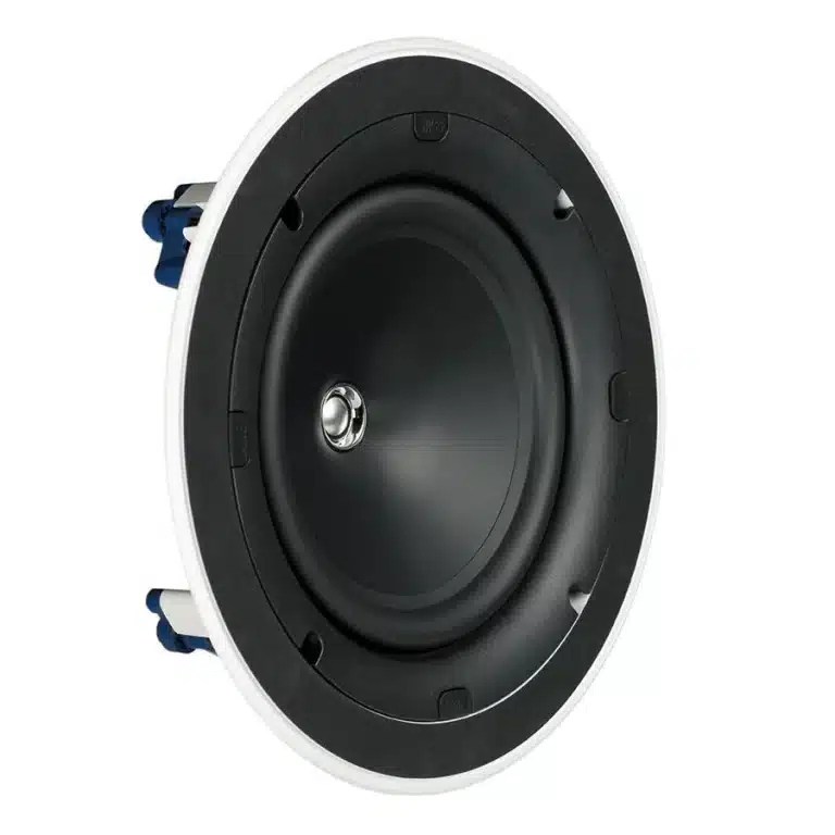 KEF In Ceiling / In Wall Speakers UTB™ Ultra Thin Bezel + Magnetic Grilles Color White(CI200ER)