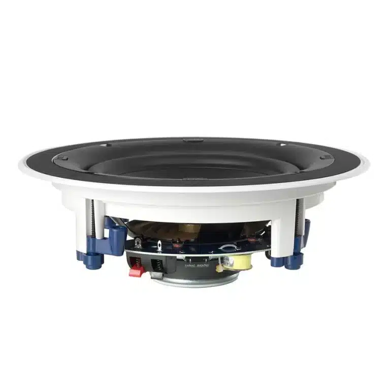 KEF In Ceiling / In Wall Speakers UTB™ Ultra Thin Bezel + Magnetic Grilles Color White(CI200ER)