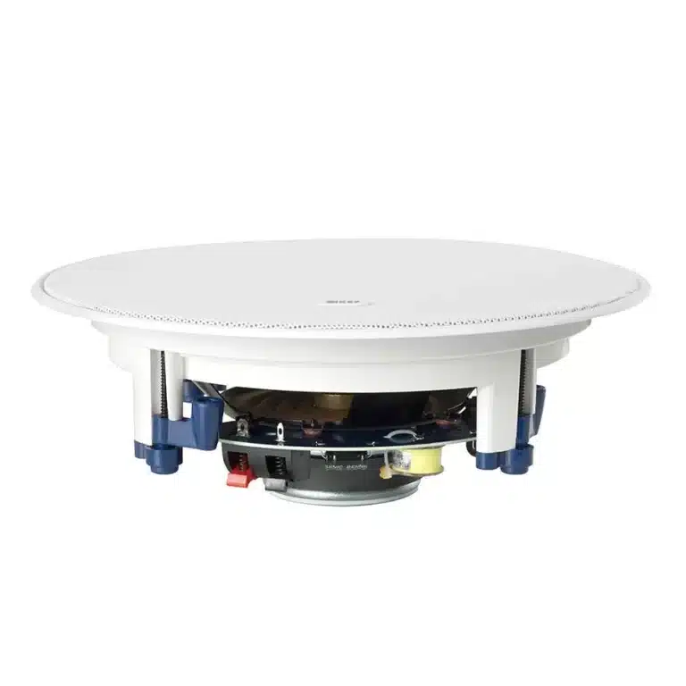 KEF In Ceiling / In Wall Speakers UTB™ Ultra Thin Bezel + Magnetic Grilles Color White(CI200ER)