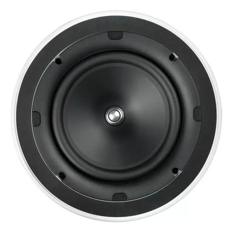 KEF In Ceiling / In Wall Speakers UTB™ Ultra Thin Bezel + Magnetic Grilles Color White(CI200ER)