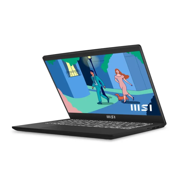 MSI Ordinateur Portable Modern 14 po C12M 12e Gén Intel® Core™ i5-1235U processeur Couleur noire