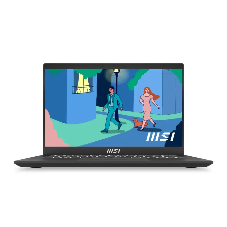 MSI Ordinateur Portable Modern 14 po C12M 12e Gén Intel® Core™ i5-1235U processeur Couleur noire