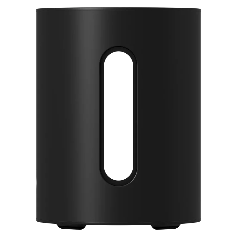 Sonos Sub Mini Compact Subwoofer with Big Bass Color Black