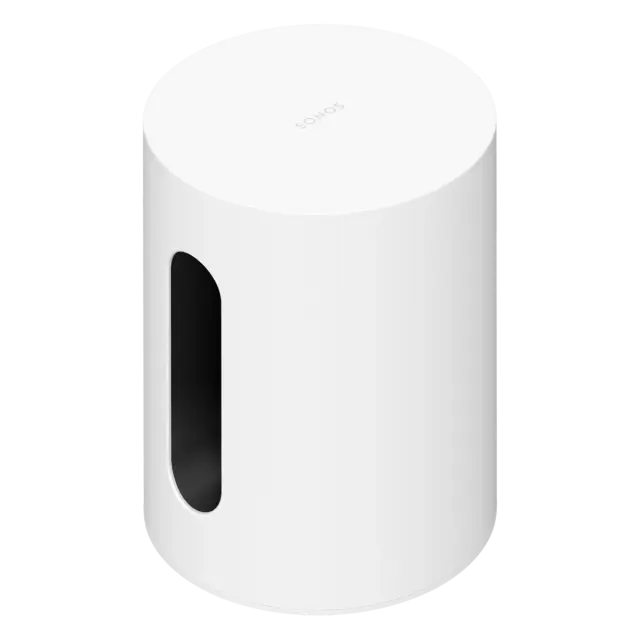 Sonos Sub Mini Subwoofer compact avec Big Bass Couleur Blanche