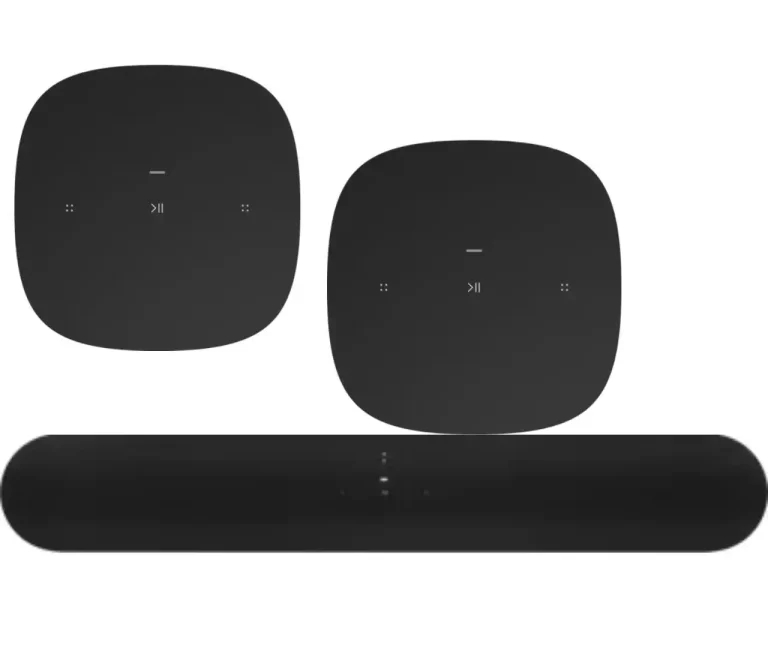 Package Sonos Beam Gen 2 + 2 Sonos One SL (PKBEAMONESLBK)