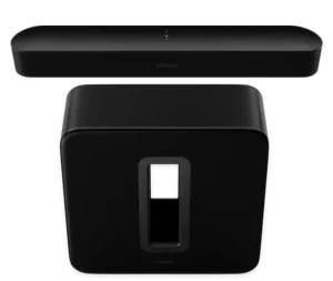 Package Sonos Beam Gen 2 + Sub Gen 3 (PKBEAMSUBBK)