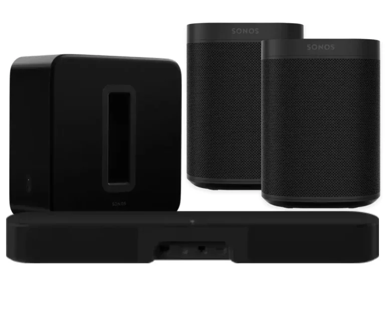 SONOS ONE SL GEN2 BLACK - www.stedile.com.br