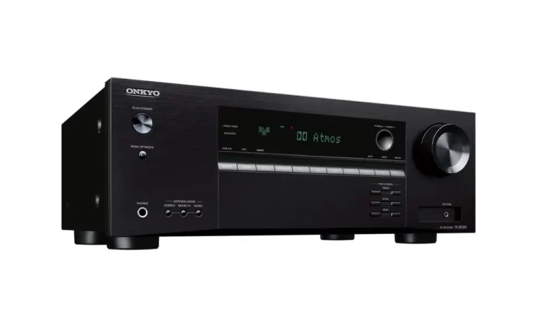 Onkyo TXSR393 5.2 canaux Récepteur AV 4K UHD Atmos (TX-SR393)