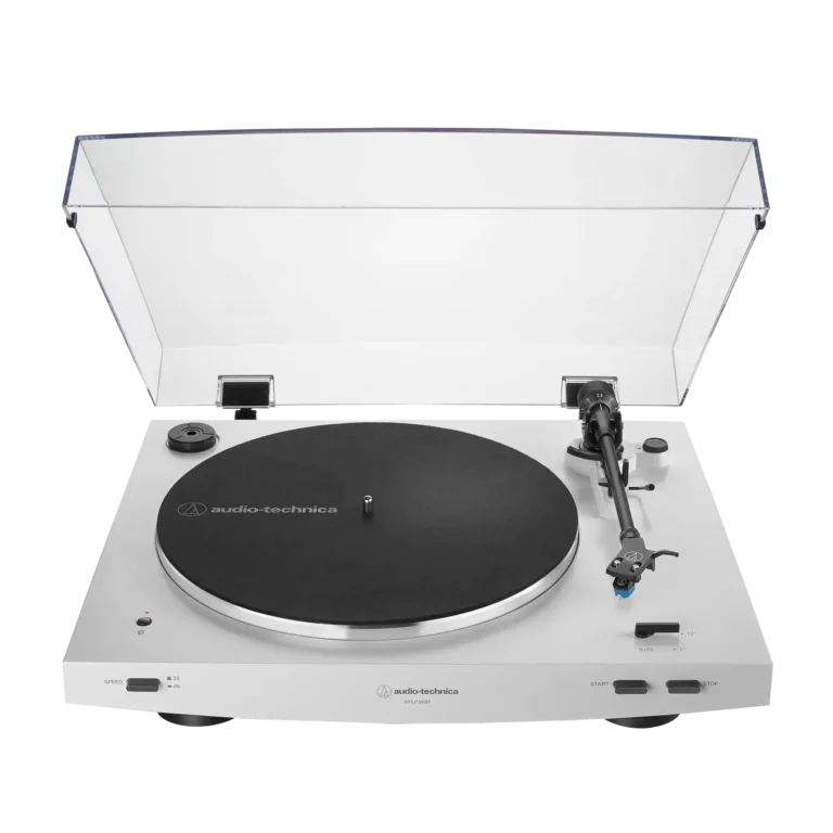 Audio Technica AT-LP3XBT Platine Bluetooth Automatique Blanche