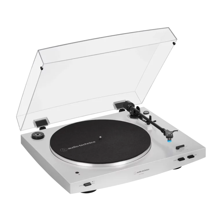 Audio Technica AT-LP3XBT Platine Bluetooth Automatique Blanche