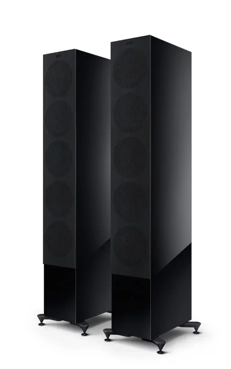 Kef R11 Meta Enceintes Colonnes Noir Paire (R11 Meta Noir Brillant)