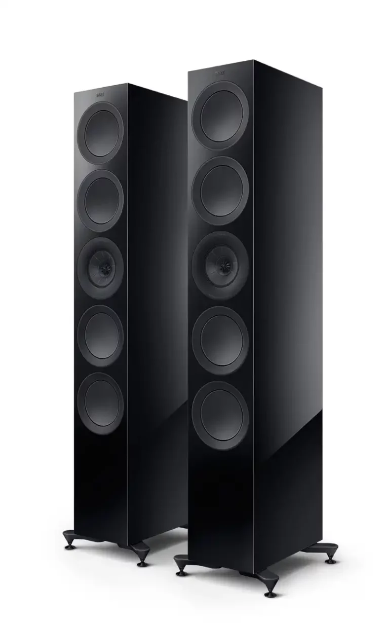 Kef R11 Meta Floor Standing Speakers Gloss Black Pair (R11 Meta Gloss Black)