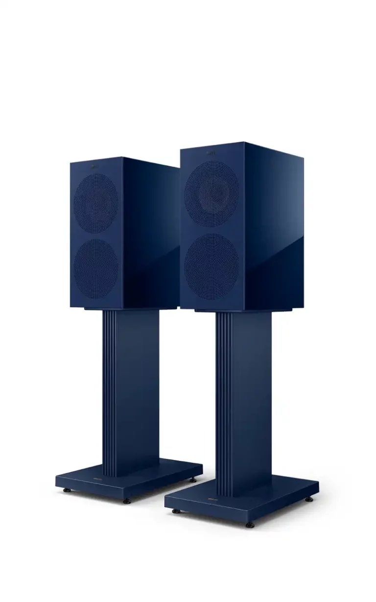 Kef R3 Meta Enceintes d'étagère Indigo Paire (R3 Meta Indigo)