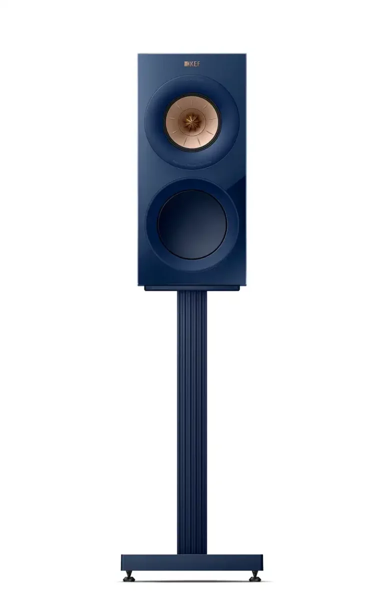 Kef R3 Meta Enceintes d'étagère Indigo Paire (R3 Meta Indigo)