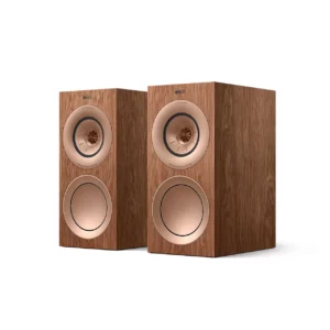 Kef R3 Meta Bookshelf Speakers Gloss American Walnut Pair (R3 Meta American Walnut)