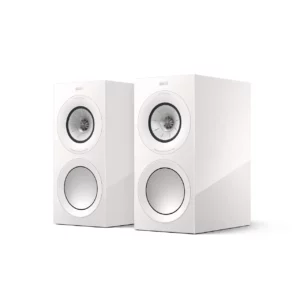 Kef R3 Meta Enceintes d’étagère Blanc Paire (R3 Meta Blanc Brillant)