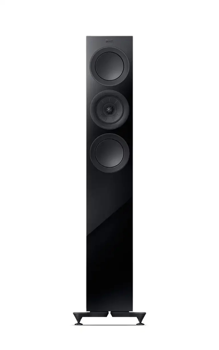 Kef R5 Meta Enceintes Colonnes Noir Paire (R5 Meta Noir Brillant)