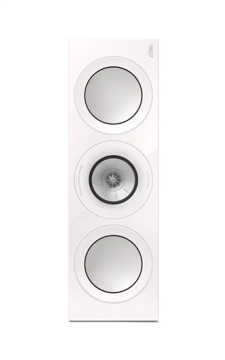 Kef R6 Meta Enceinte Centrale Blanc (R6 Meta Blanc Brillant)