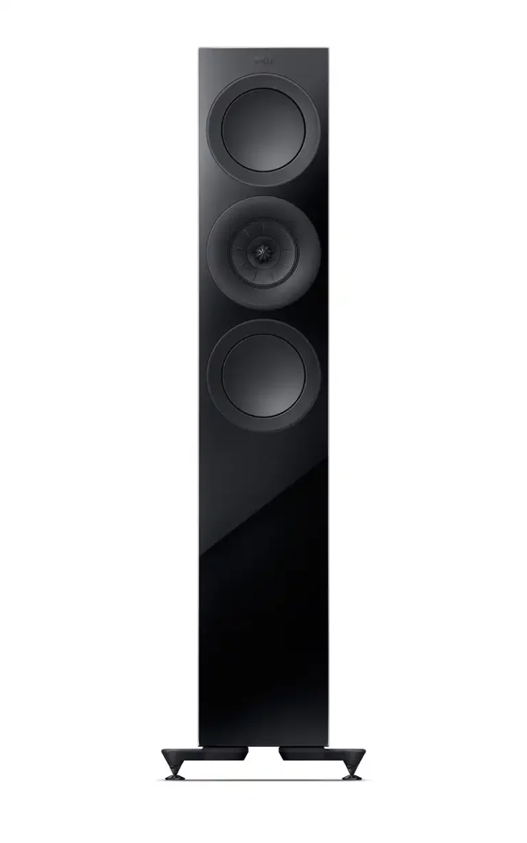 Kef R7 Meta Enceintes Colonnes Noir Paire (R7 Meta Noir Brillant)