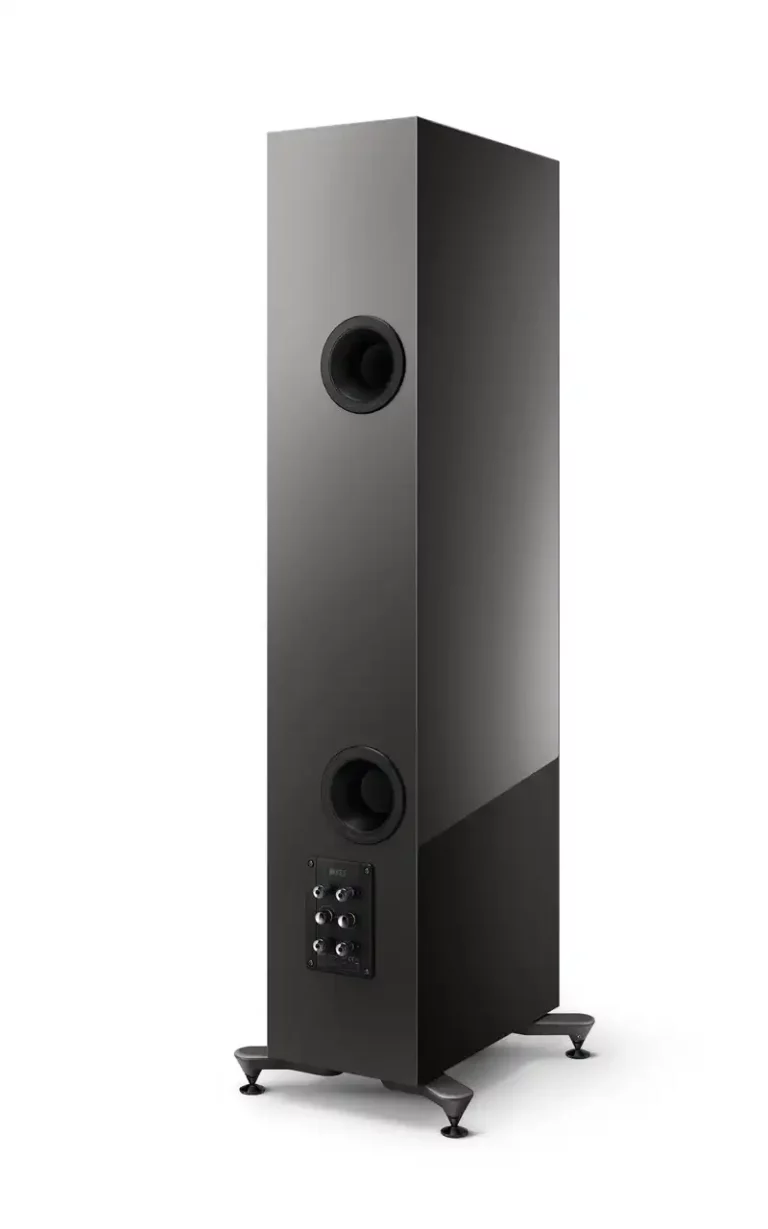 Kef R7 Meta Enceintes Colonnes Titane Paire (R7 Meta Titane Brillant)