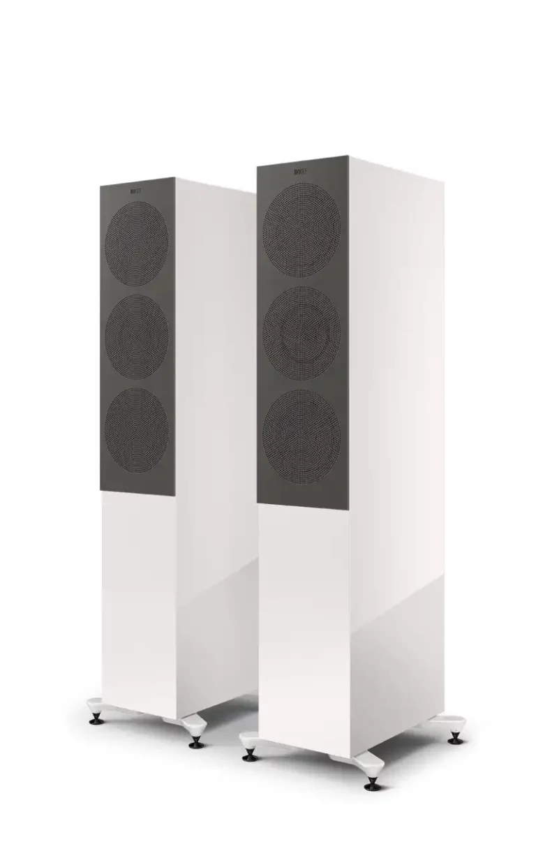 Kef R7 Meta Enceintes Colonnes Blanc Brillant Paire (R7 Meta Blanc Brillant)