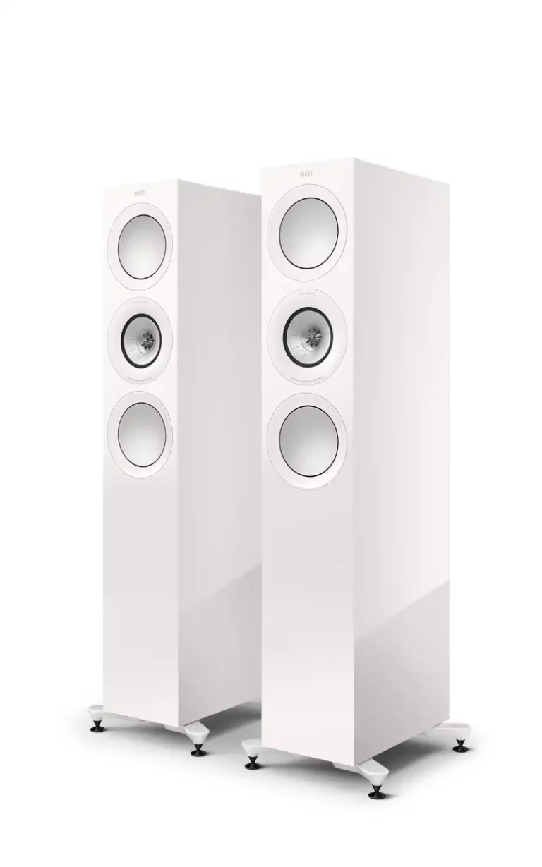 Kef R7 Meta Enceintes Colonnes Blanc Brillant Paire (R7 Meta Blanc Brillant)