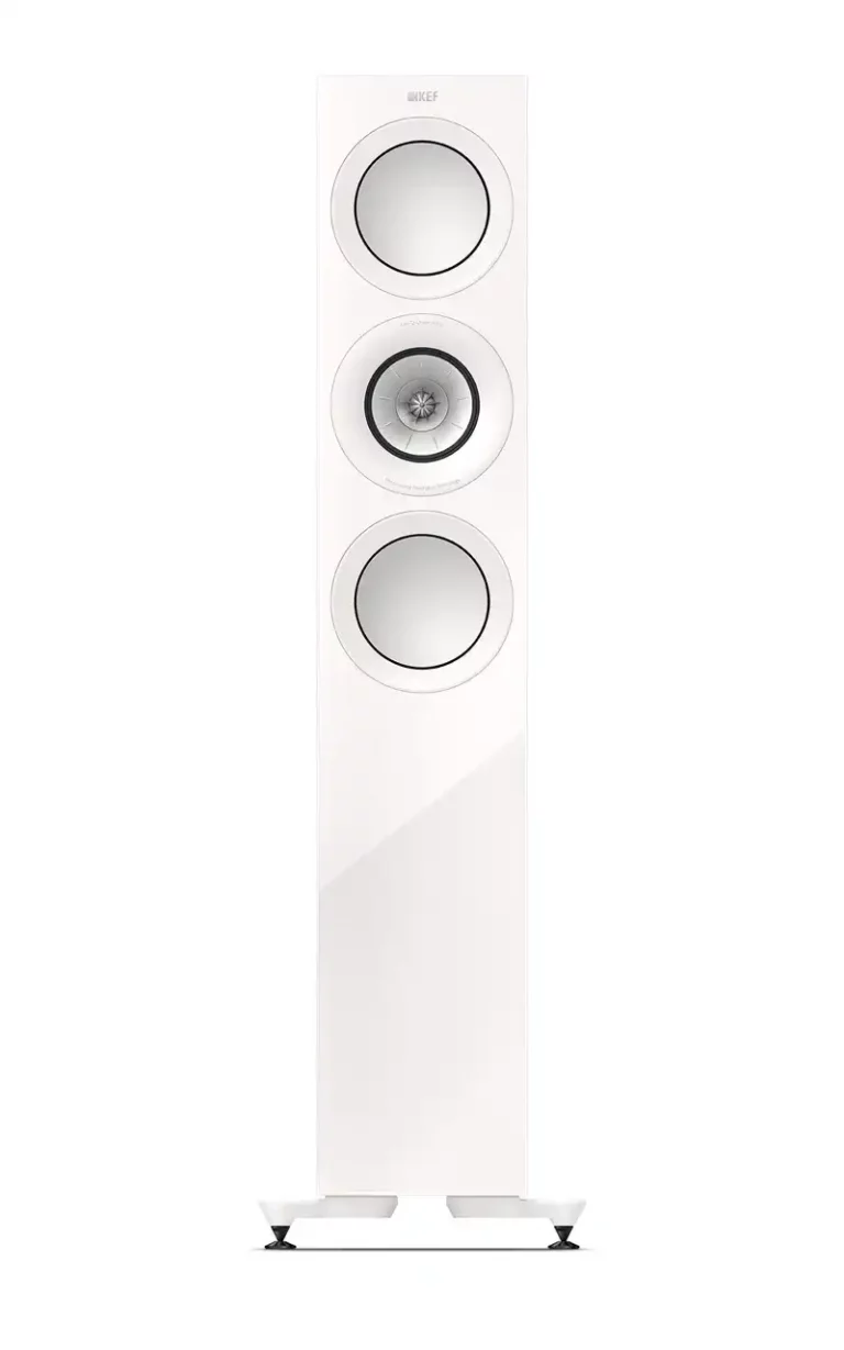 Kef R7 Meta Enceintes Colonnes Blanc Brillant Paire (R7 Meta Blanc Brillant)