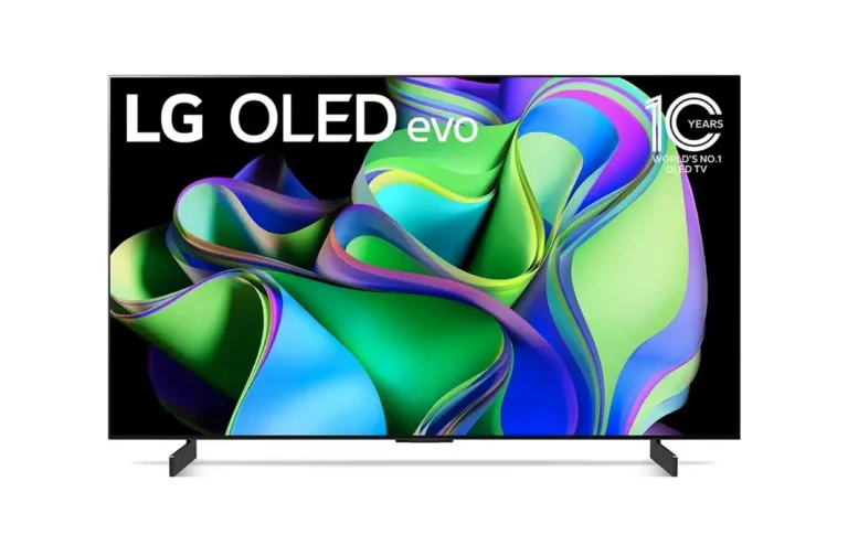 LG 42 po C3 Gallery OLED 4K UHD HDR WebOS Téléviseur Intelligent avec ThinQ (OLED42C3PUA)