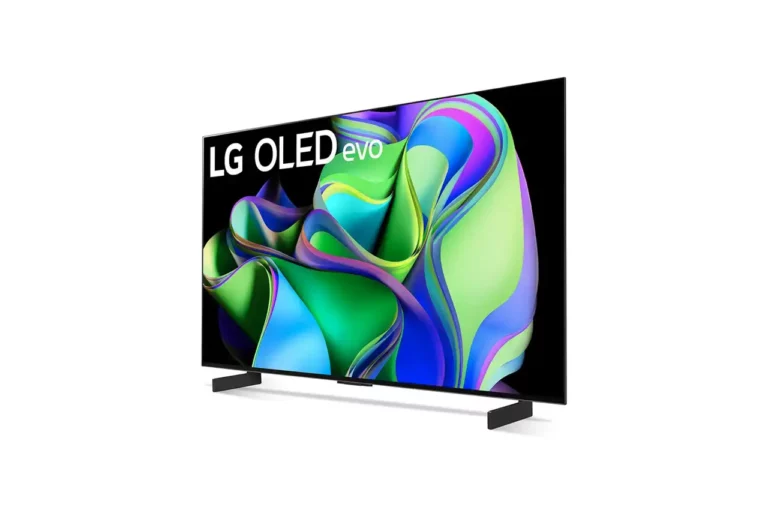 LG 42 po C3 Gallery OLED 4K UHD HDR WebOS Téléviseur Intelligent avec ThinQ (OLED42C3PUA)