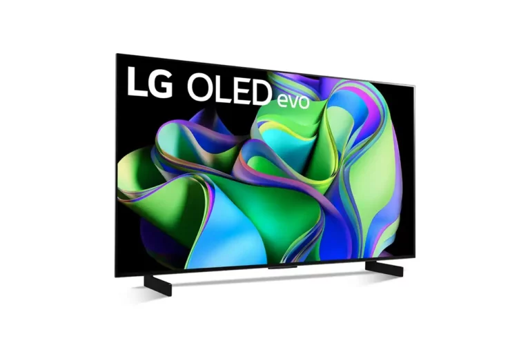 LG 42 po C3 Gallery OLED 4K UHD HDR WebOS Téléviseur Intelligent avec ThinQ (OLED42C3PUA)