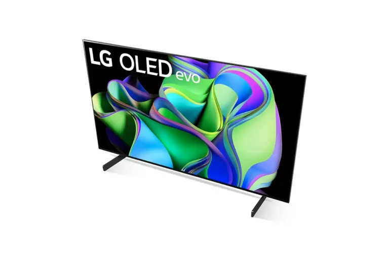 LG 42 po C3 Gallery OLED 4K UHD HDR WebOS Téléviseur Intelligent avec ThinQ (OLED42C3PUA)