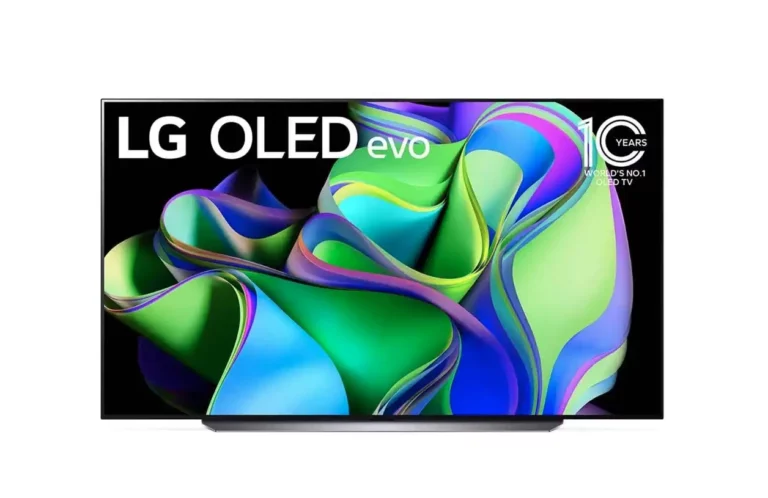 LG 83 po C3 Gallery OLED 4K UHD HDR WebOS Téléviseur Intelligent avec ThinQ (OLED83C3PUA)