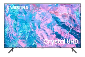 Samsung 43″ CU7000 Crystal UHD 4K Smart TV (UN43CU7000FXZC)