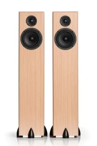 Totem Bison Tower White Oak Speakers (Pair)