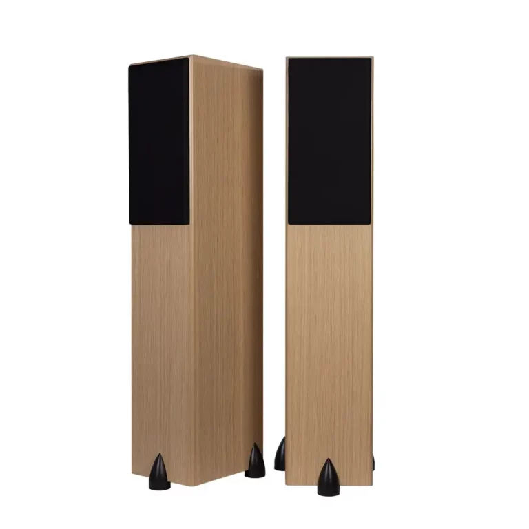 Totem Bison Tower White Oak Speakers (Pair)