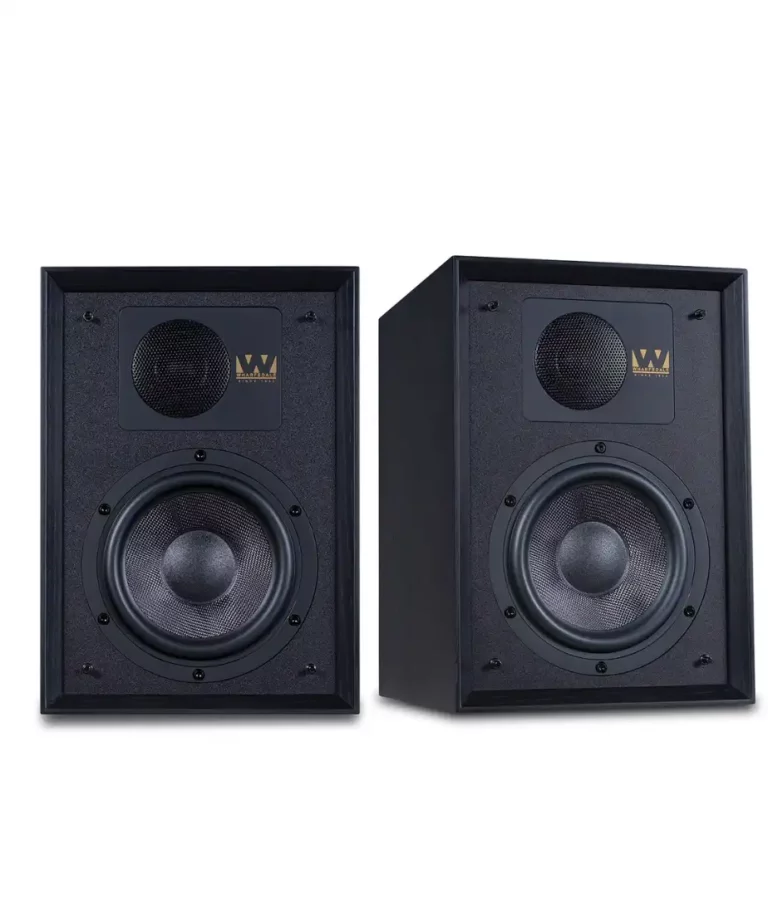 Wharfedale Denton 85 d'Enceintes en Chêne Noir Paire