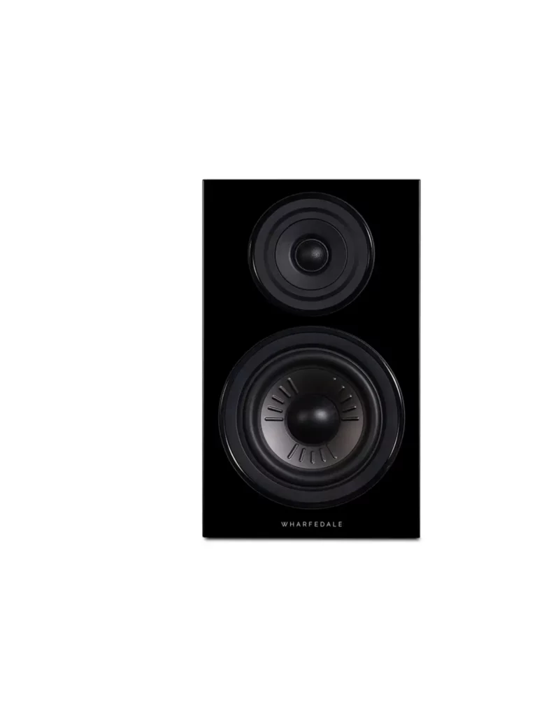 Wharfedale Diamond 12.2 d'Etagère Colonnes en Frêne Noir Paire