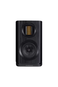 Wharfedale EVO 4.1 Enceintes d’Étagère en Chêne Noir Paire