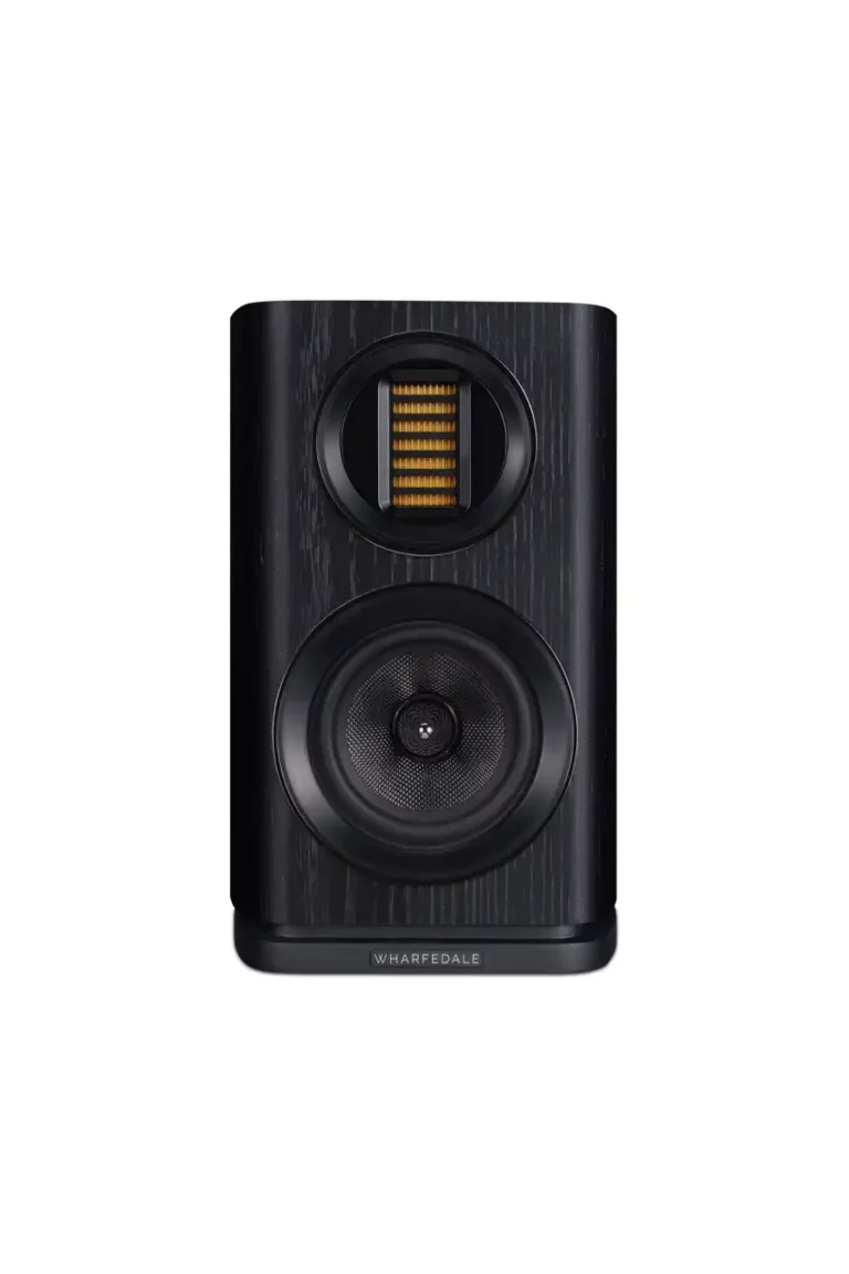 Wharfedale EVO 4.1 Enceintes d'Étagère en Chêne Noir Paire