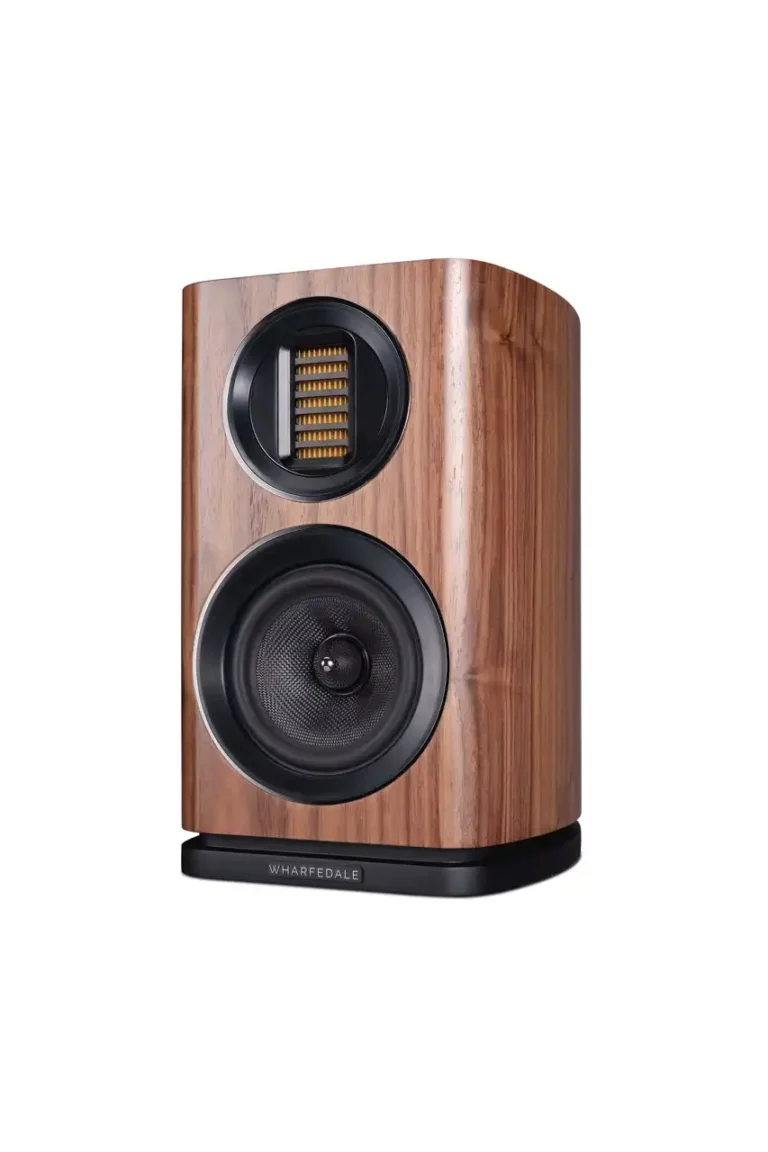 Wharfedale EVO 4.1 Enceintes d'Étagère en Noyer Paire