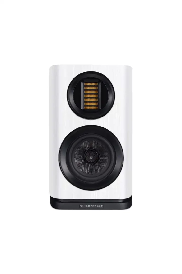 Wharfedale EVO 4.1 Enceintes d'Étagère en Chêne Blanc Paire