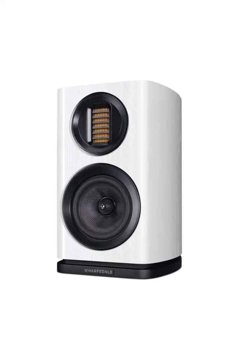 Wharfedale EVO 4.1 Enceintes d'Étagère en Chêne Blanc Paire