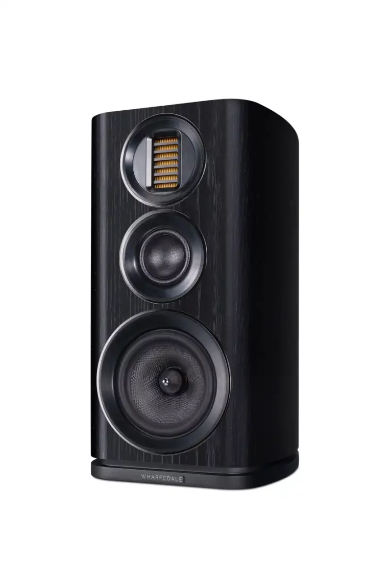 Wharfedale EVO 4.2 Black Oak Bookshelf Speakers Pair