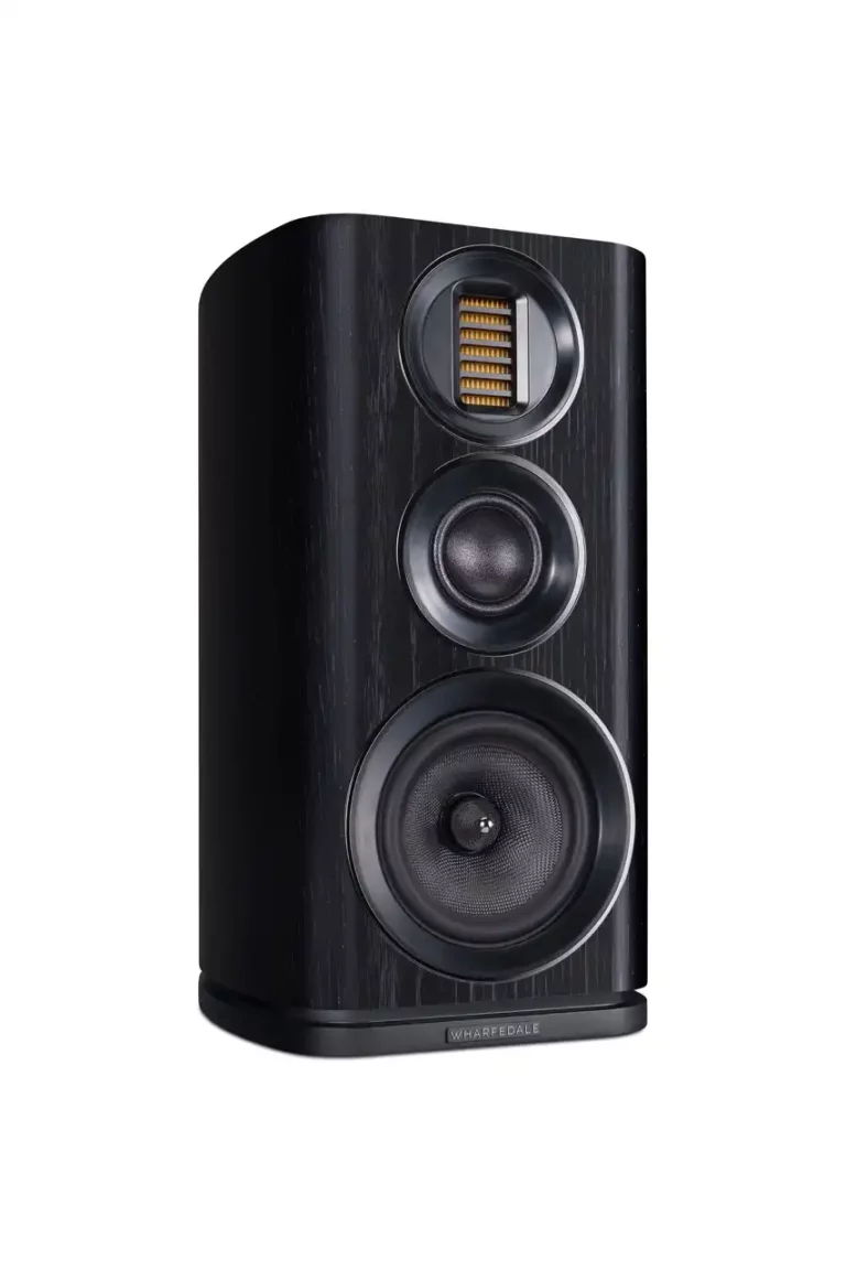 Wharfedale EVO 4.2 Black Oak Bookshelf Speakers Pair