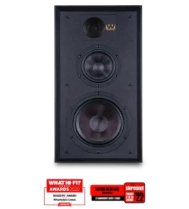 Wharfedale Linton Heritage Black Oak Speakers w/ Stands