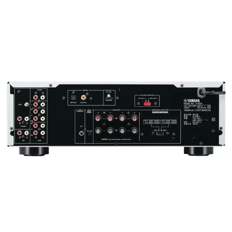 Yamaha A-S 301 Amplificateur Intégré Stéréo Argent (A-S301)